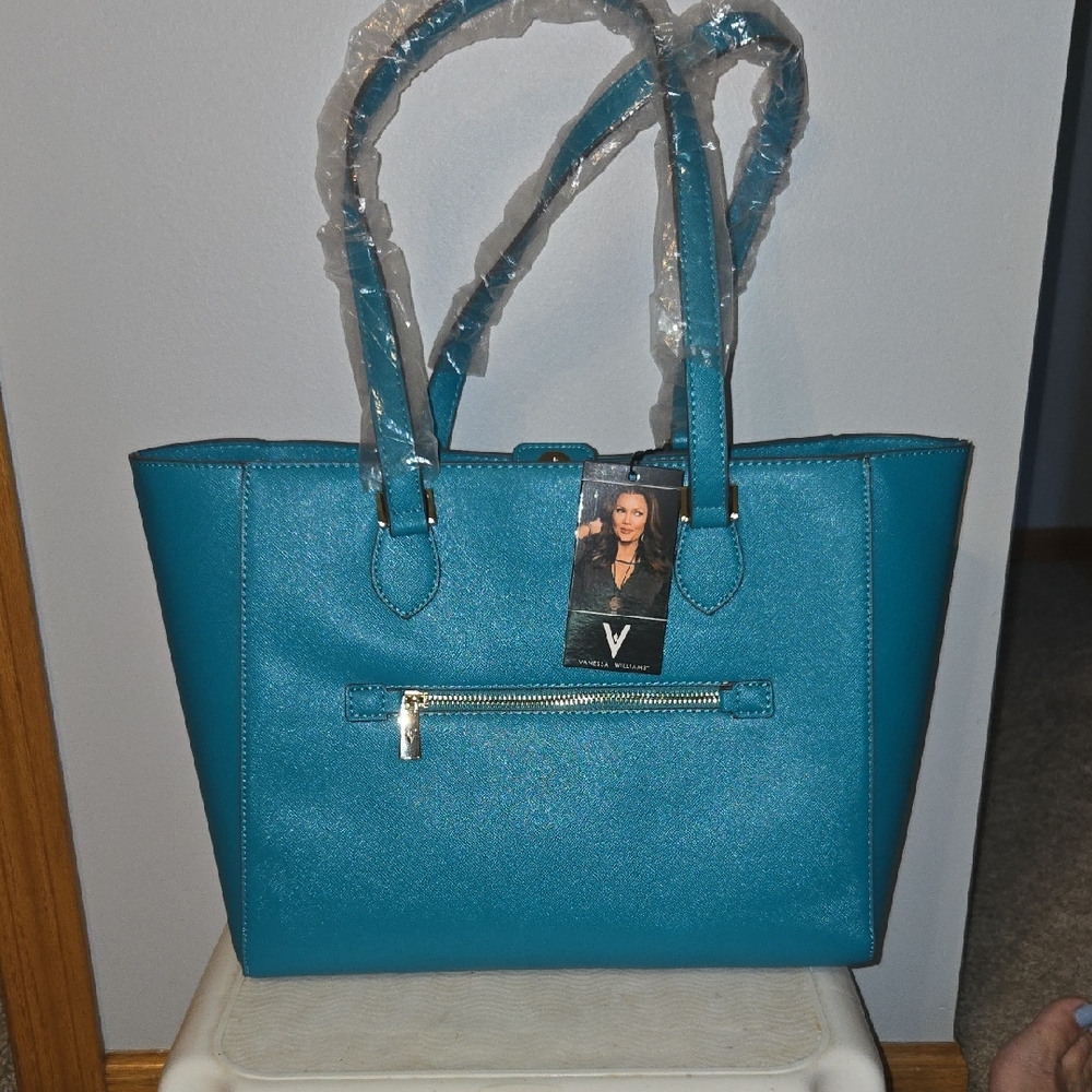Elegant Blue Tote Bag